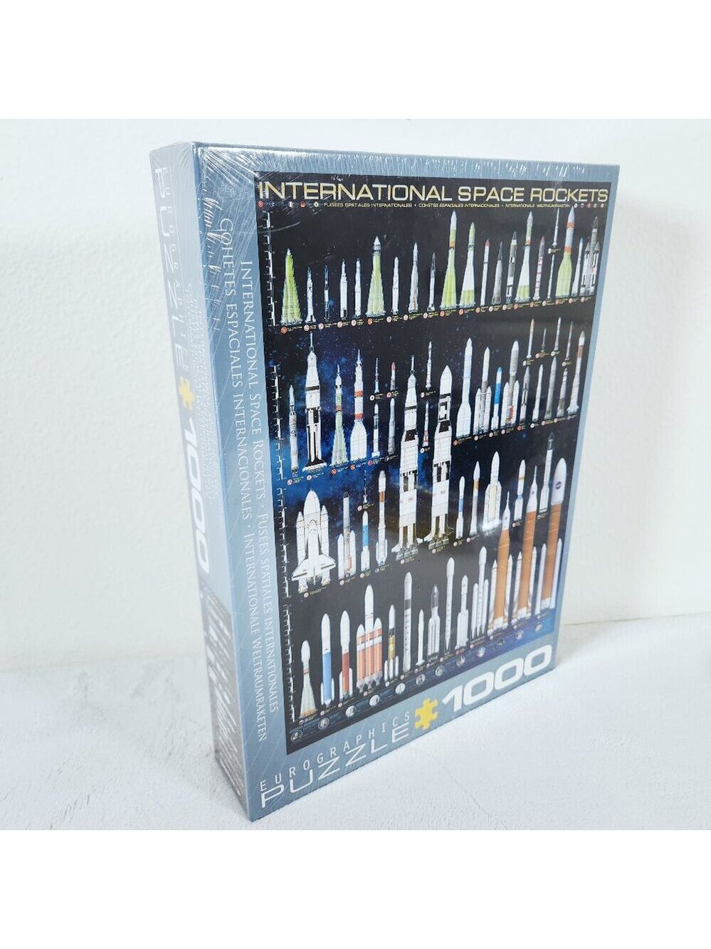 International Space Rockets Jigsaw Puzzle 1000 Pieces by Eurographics 19" x 26"